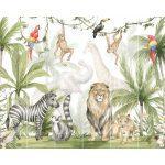 Walltastic Jungle Safari Wall Mural