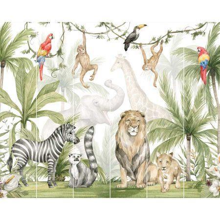 Walltastic Jungle Safari Wall Mural