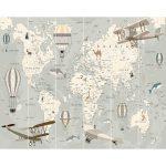 Walltastic Map of the World Wall Mural