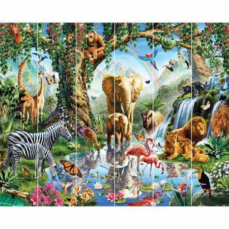 Walltastic Jungle Lake Wall Mural