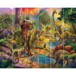 Walltastic Landscape of Dinosaurs Wall Mural