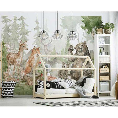 Walltastic Forest Friends Wall Mural