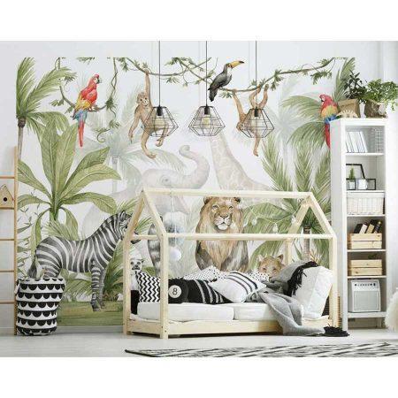 Walltastic Jungle Safari Wall Mural