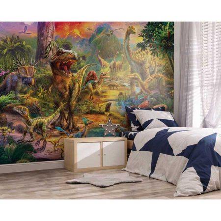 Walltastic Landscape of Dinosaurs Wall Mural