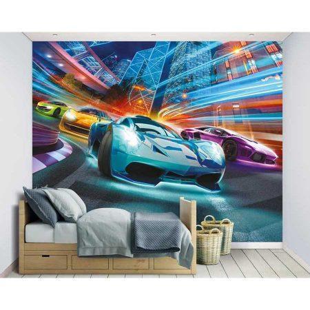 Walltastic Supercar Racers Wall Mural