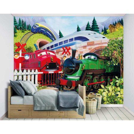 Walltastic Train Adventure Wall Mural