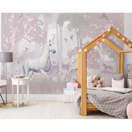 Walltastic Unicorn Forest Wall Mural