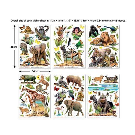 Walltastic Jungle Safari Room Decor Kit