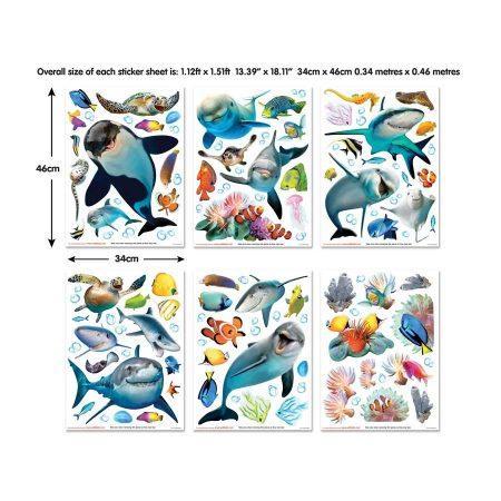 Walltastic Sea Adventure Room Decor Kit