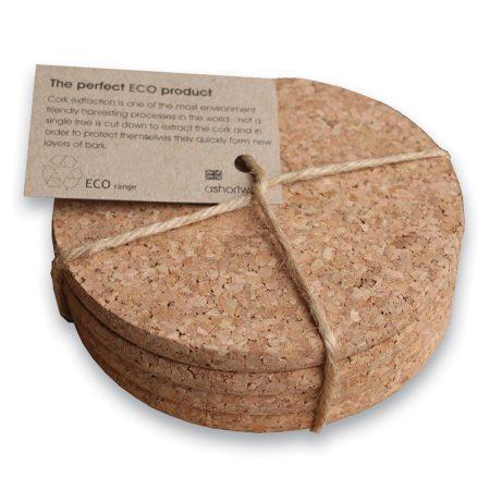 circular&co Set of 4 Eco Cork Coasters