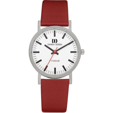 Danish Design Rhine White Red Medium Gents Watch