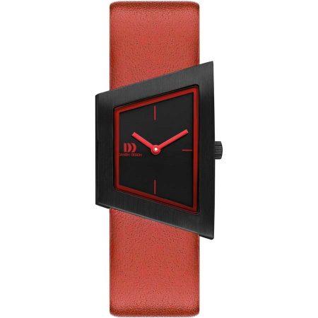 Danish Design Squeezy Black Red Ladies Watch