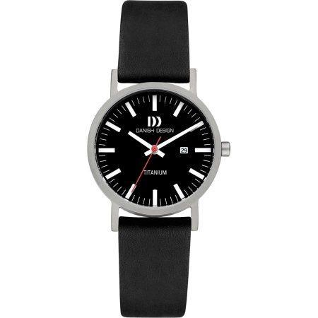 Danish Design Rhine Black Black Date Small Ladies Watch