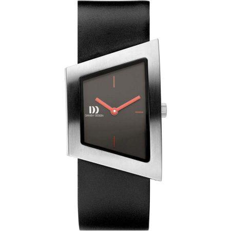 Danish Design Squeezy Silver Black Ladies Watch