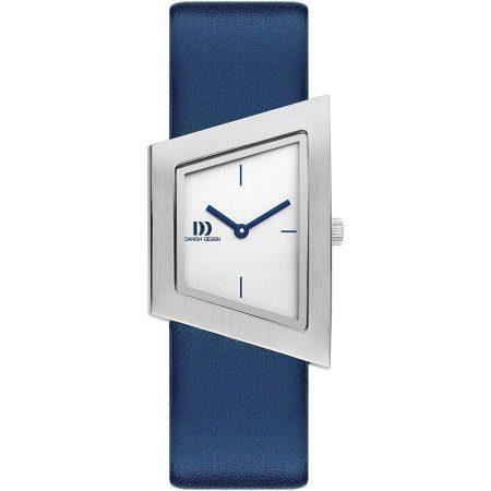 Danish Design Squeezy Silver Blue Ladies Watch