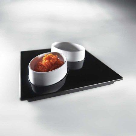 Mebel Entity 19 Set of 2 Bowls on Square Tray